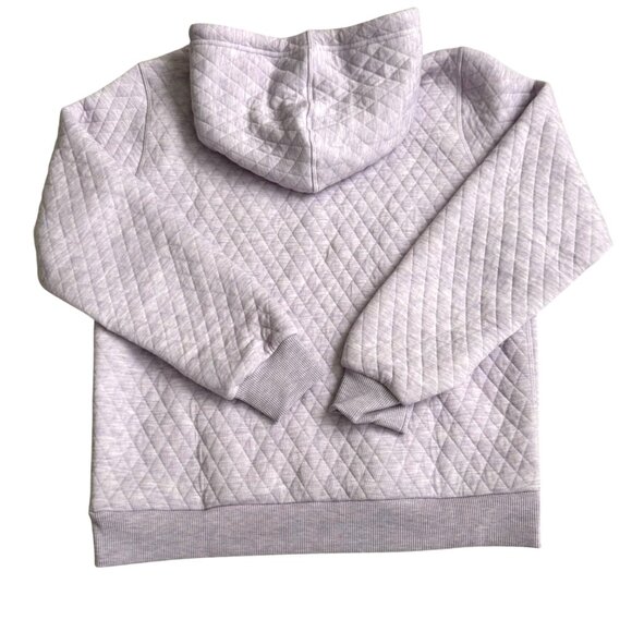 Marine Layer corbet hoodie lavander quilted sz small pockets drawstring womens - Picture 4 of 14